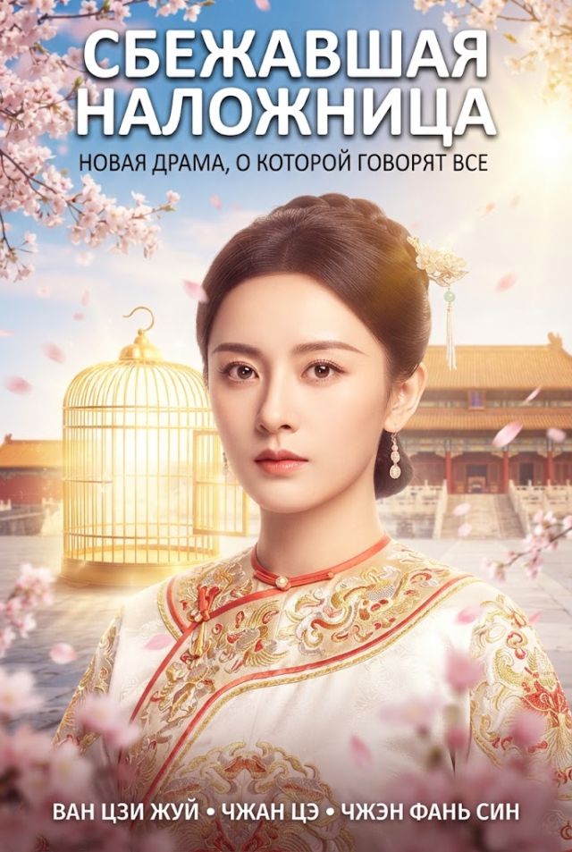 Постер к сериалу Сбежавшая наложница