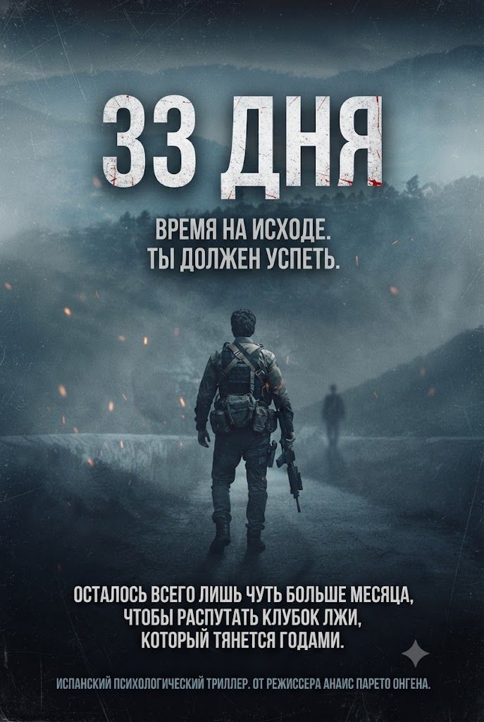 Постер к сериалу 33 дня