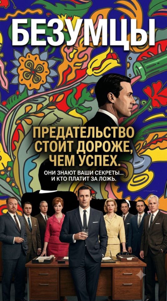 Постер к сериалу Безумцы