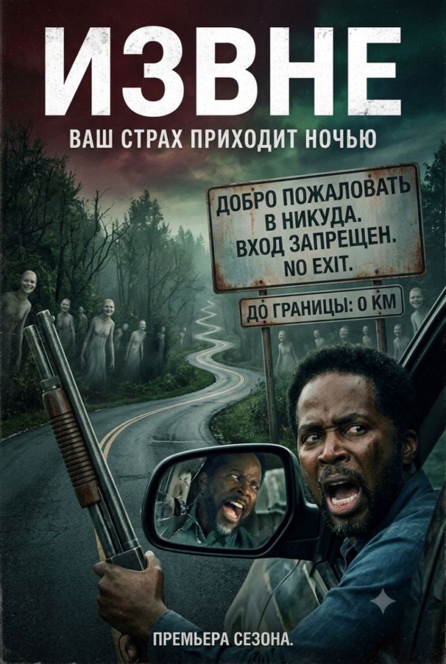 Извне