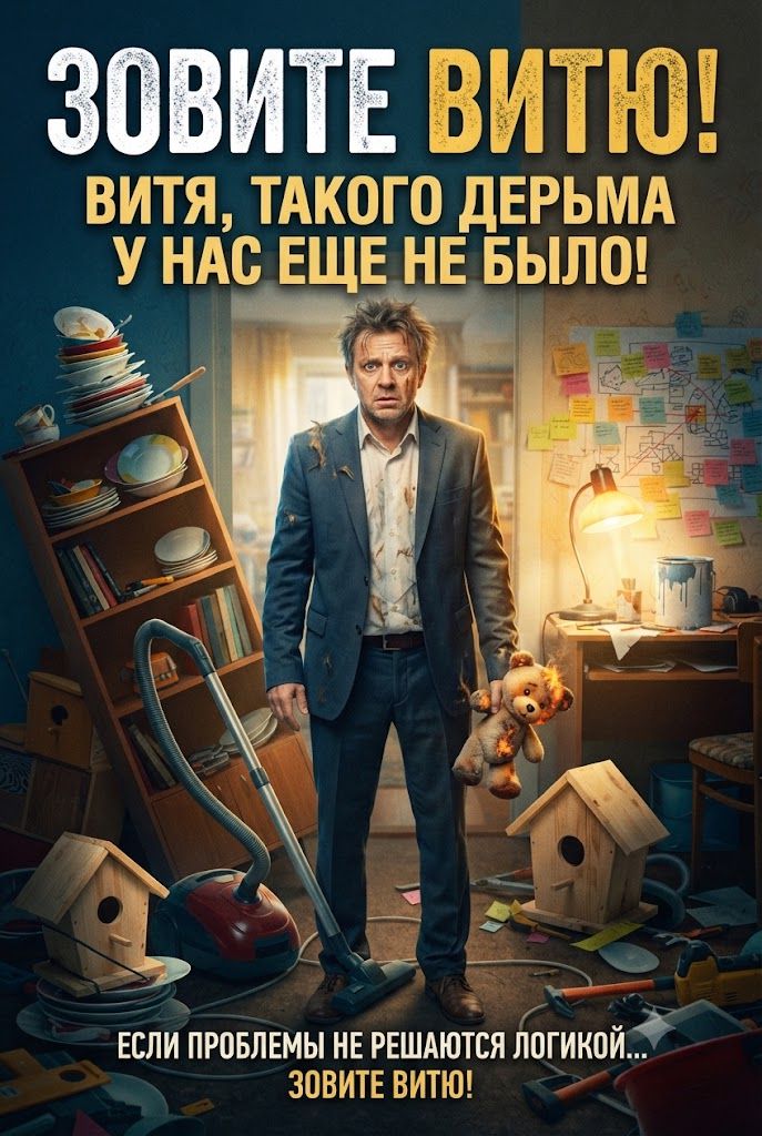 Постер к сериалу Зовите Витю!