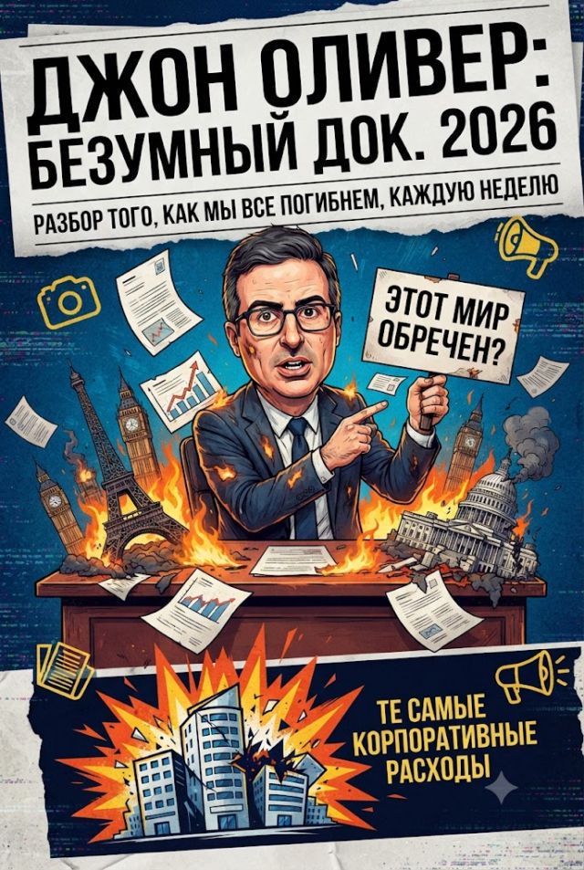 Постер к сериалу События прошедшей недели с Джоном Оливером