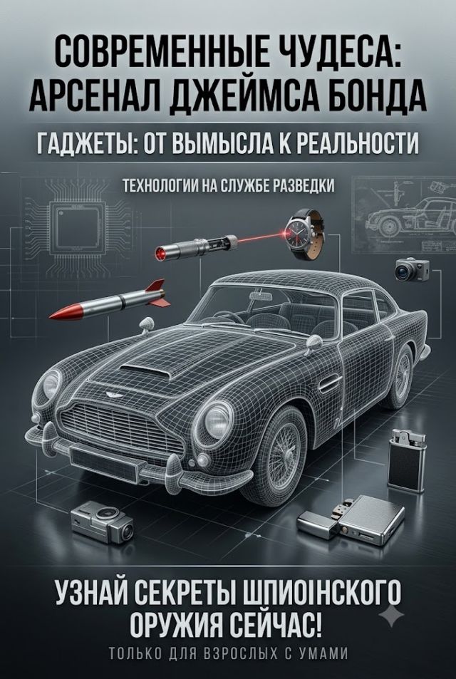 Современные чудеса. Арсенал Джеймса Бонда