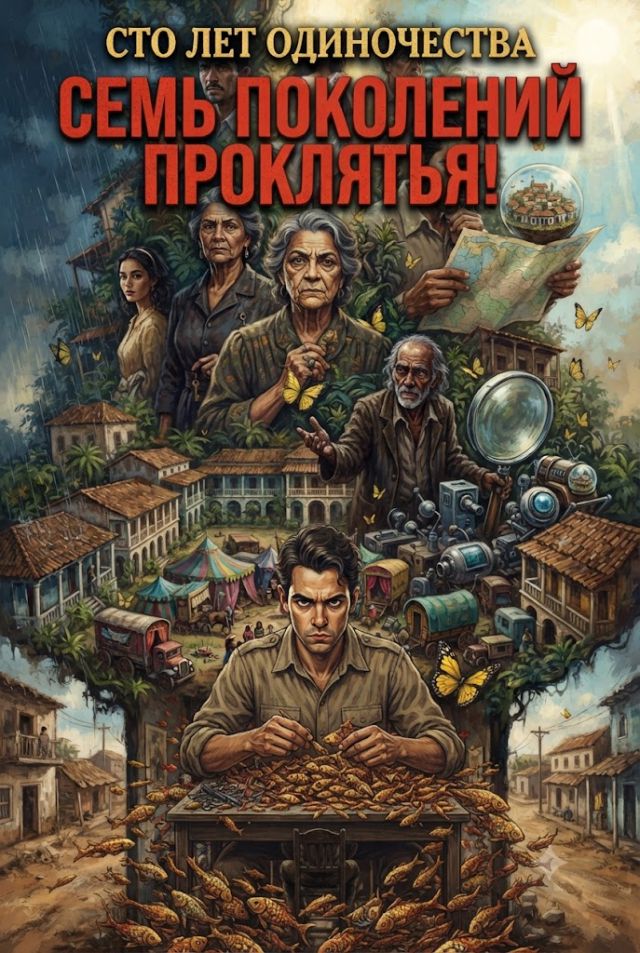 Постер к сериалу Сто лет одиночества