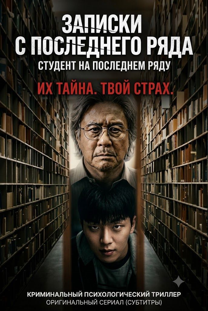 Постер к сериалу Студент на последнем ряду