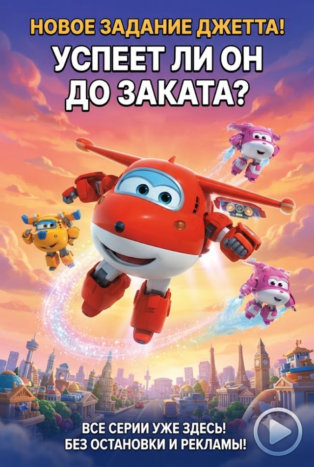 Постер к сериалу Суперкрылья. Джетт и его друзья