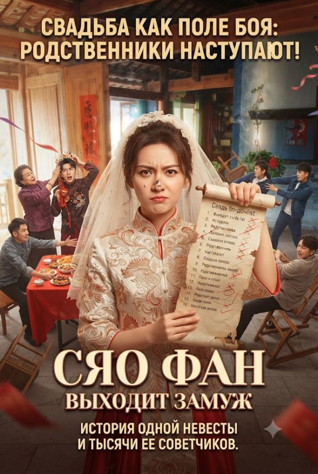 Постер к сериалу Сяо Фан выходит замуж