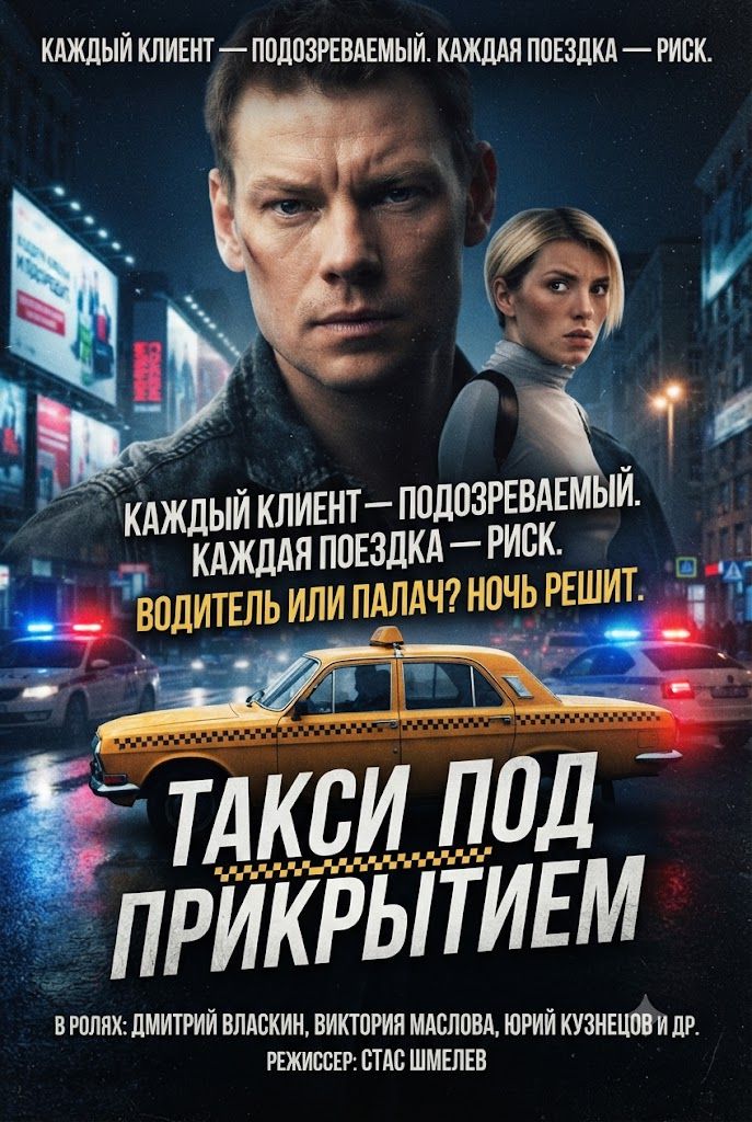 Постер к сериалу Такси под прикрытием