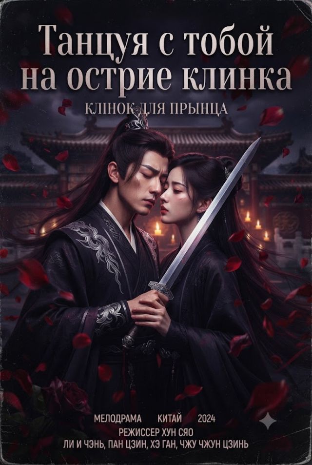 Постер к сериалу Танцуя с тобой на острие клинка
