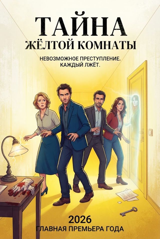 Постер к сериалу Тайна желтой комнаты