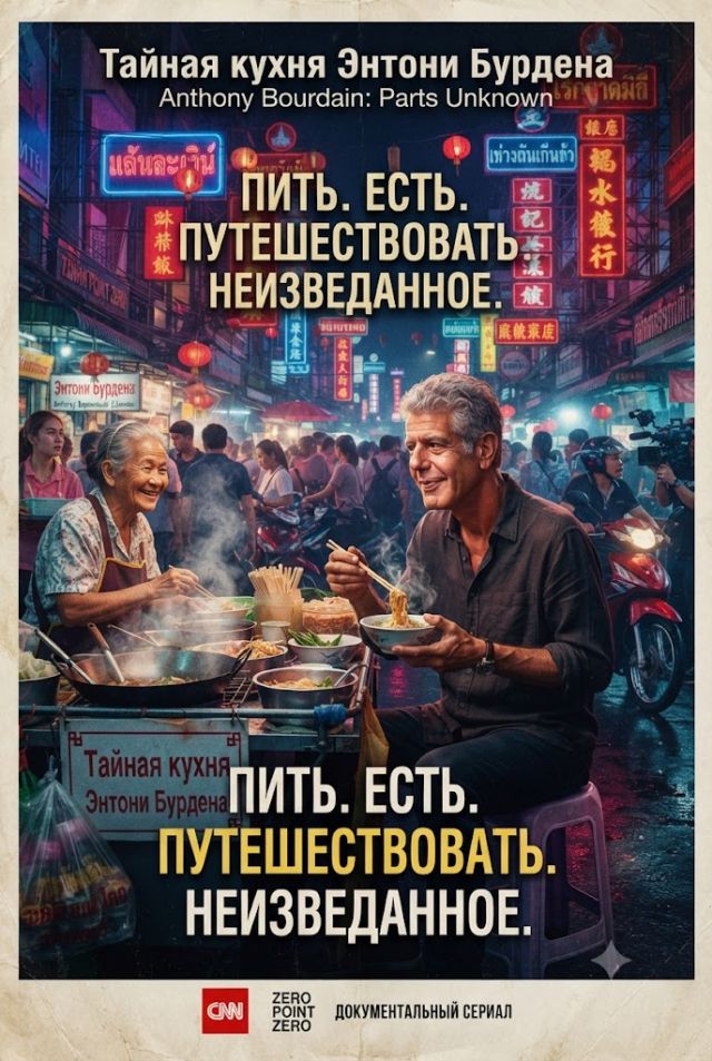 Тайная кухня Энтони Бурдена
