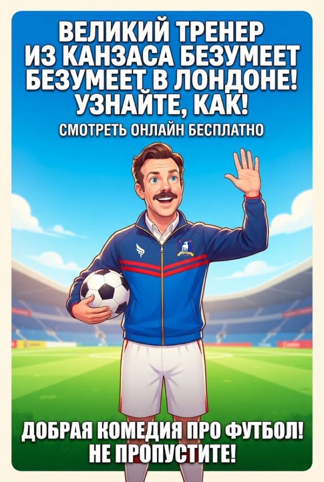 Постер к сериалу Тед Лассо