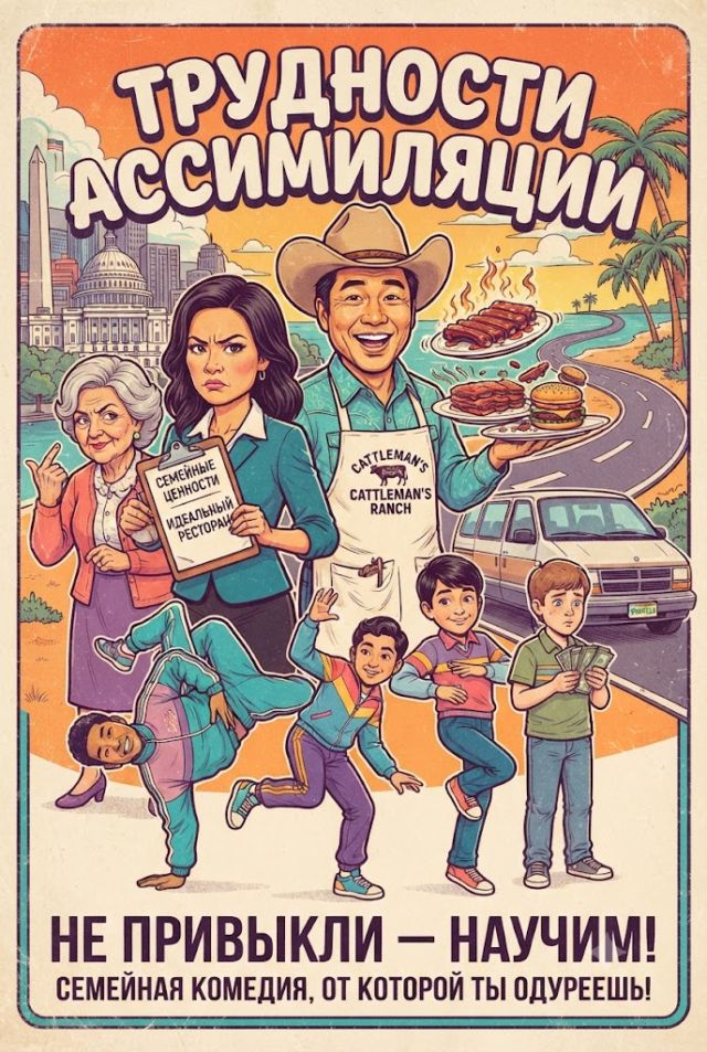 Постер к сериалу Трудности ассимиляции