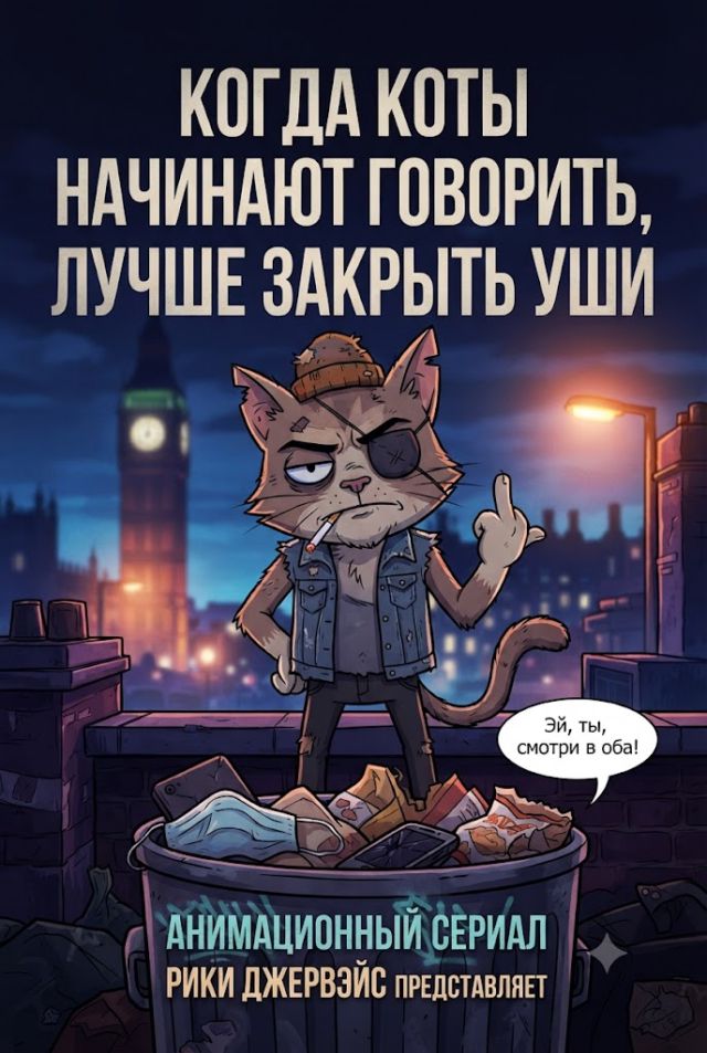 Постер к сериалу Уличные коты