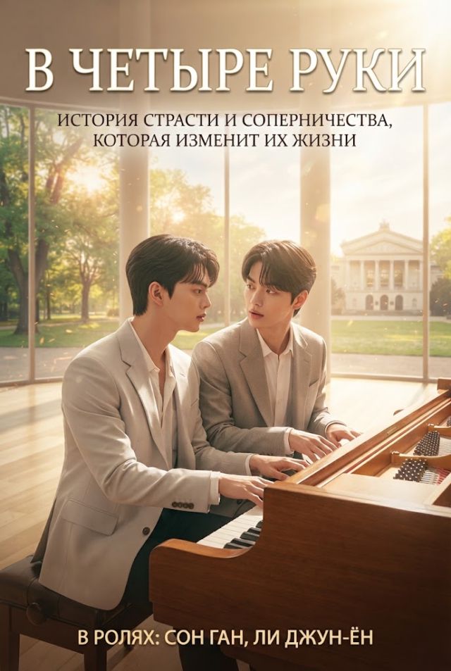 Постер к сериалу В четыре руки