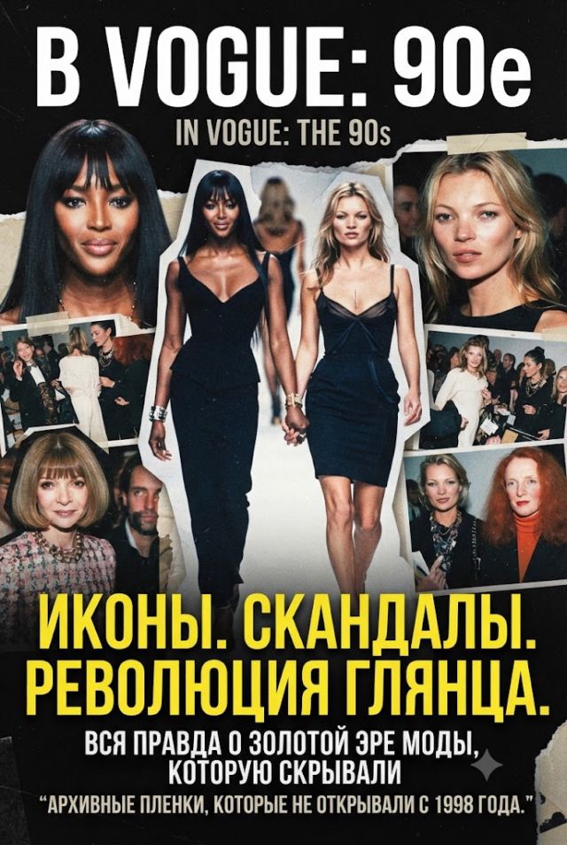 Постер к сериалу В Vogue: 90е