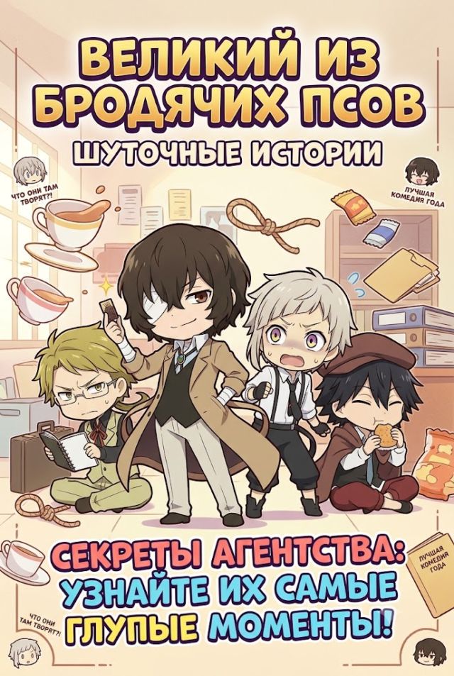 Постер к сериалу Великий из бродячих псов: Шуточные истории
