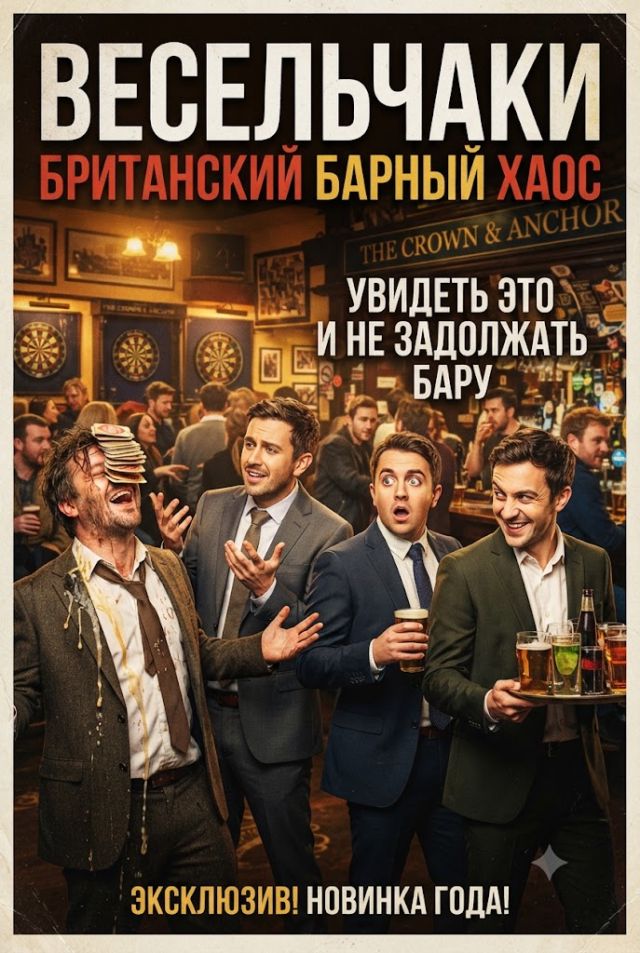 Постер к сериалу Весельчаки