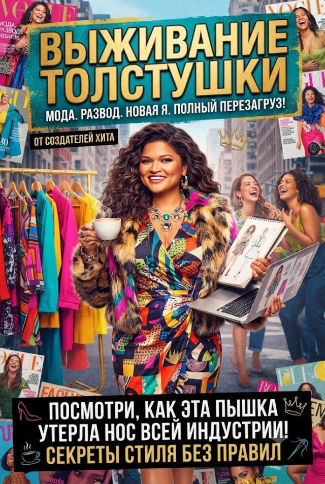 Постер к сериалу Выживание толстушки