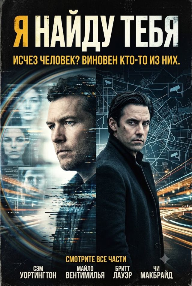 Постер к сериалу Я найду тебя