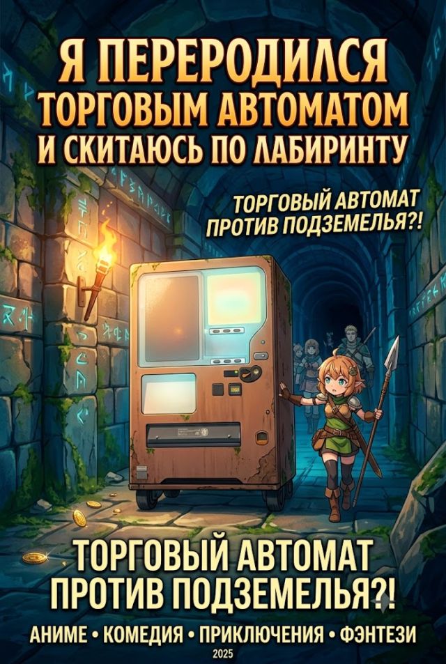 Я переродился торговым автоматом и скитаюсь по лабиринту