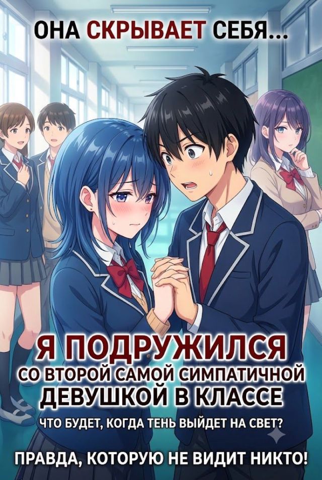 Постер к сериалу Я подружился со второй самой симпатичной девушкой в классе