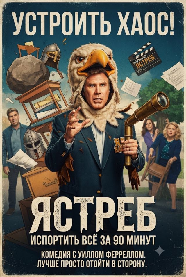Постер к сериалу Ястреб (2026)