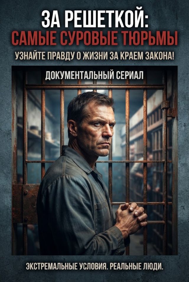 Постер к сериалу За решеткой: Самые суровые тюрьмы мира