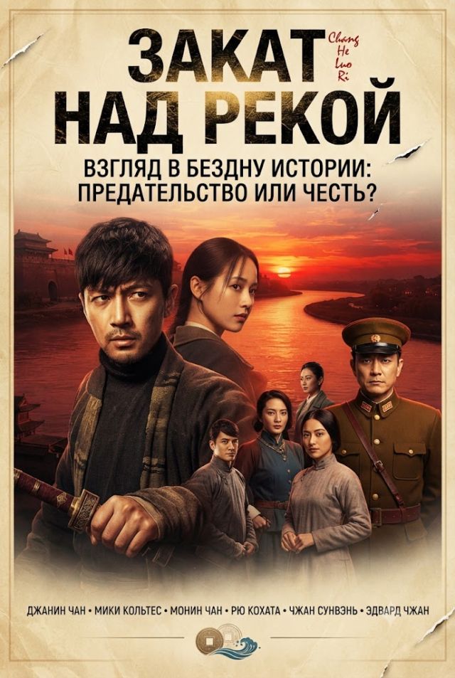 Постер к сериалу Закат над рекой