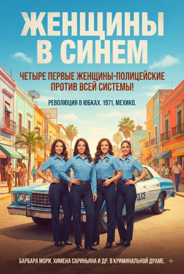 Женщины в синем