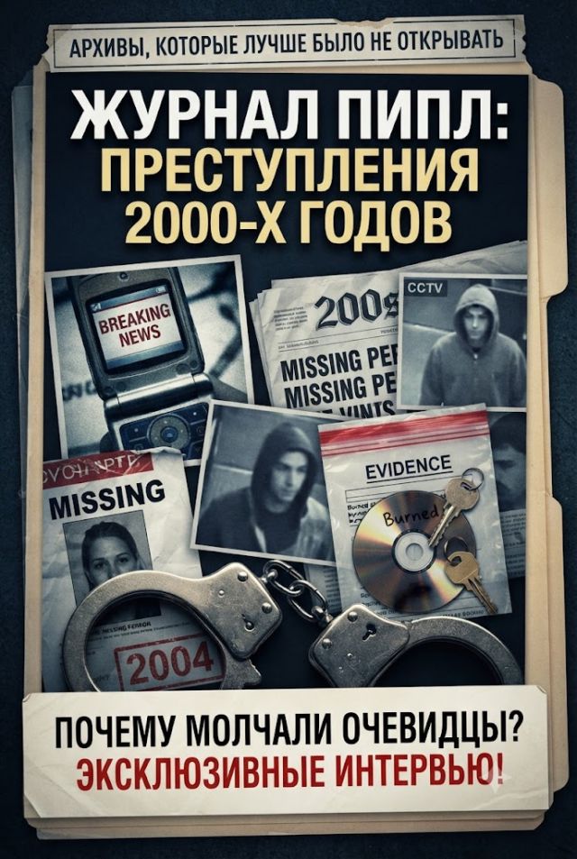 Постер к сериалу Журнал Пипл: Преступления 2000-х годов