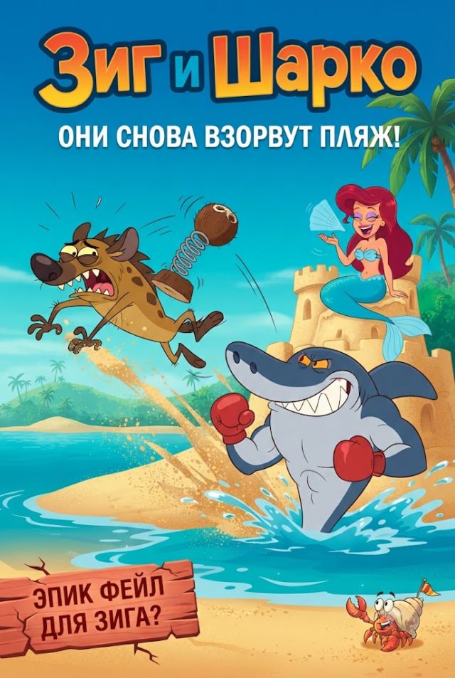 Постер к сериалу Зиг и Шарко